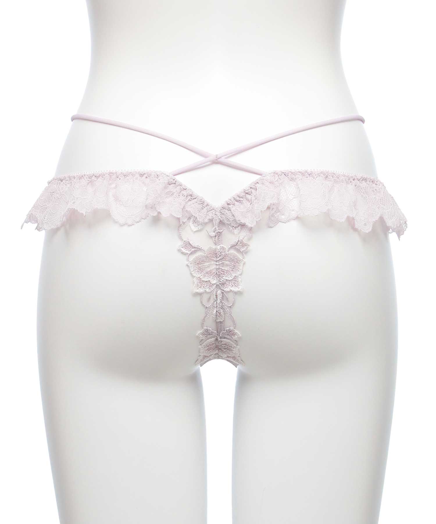 グロリアージュ フリルレース Tバック