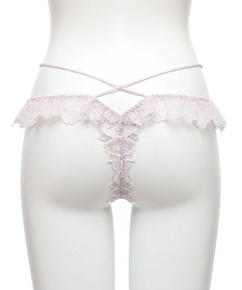 グロリアージュ フリルレース Tバック