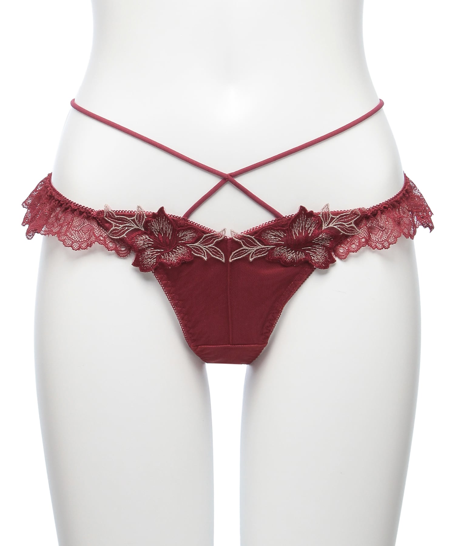 グロリアージュ フリルレース Tバック