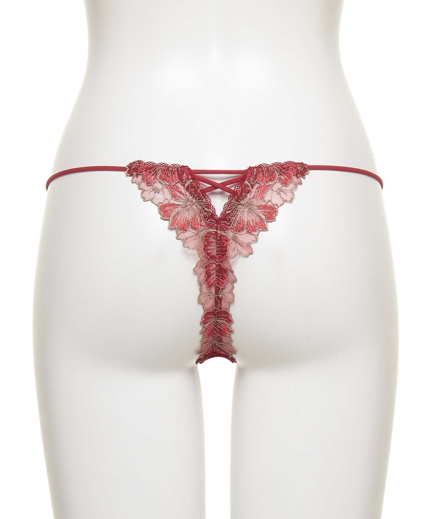 アルミラ エンブロイダリーレース Tバック