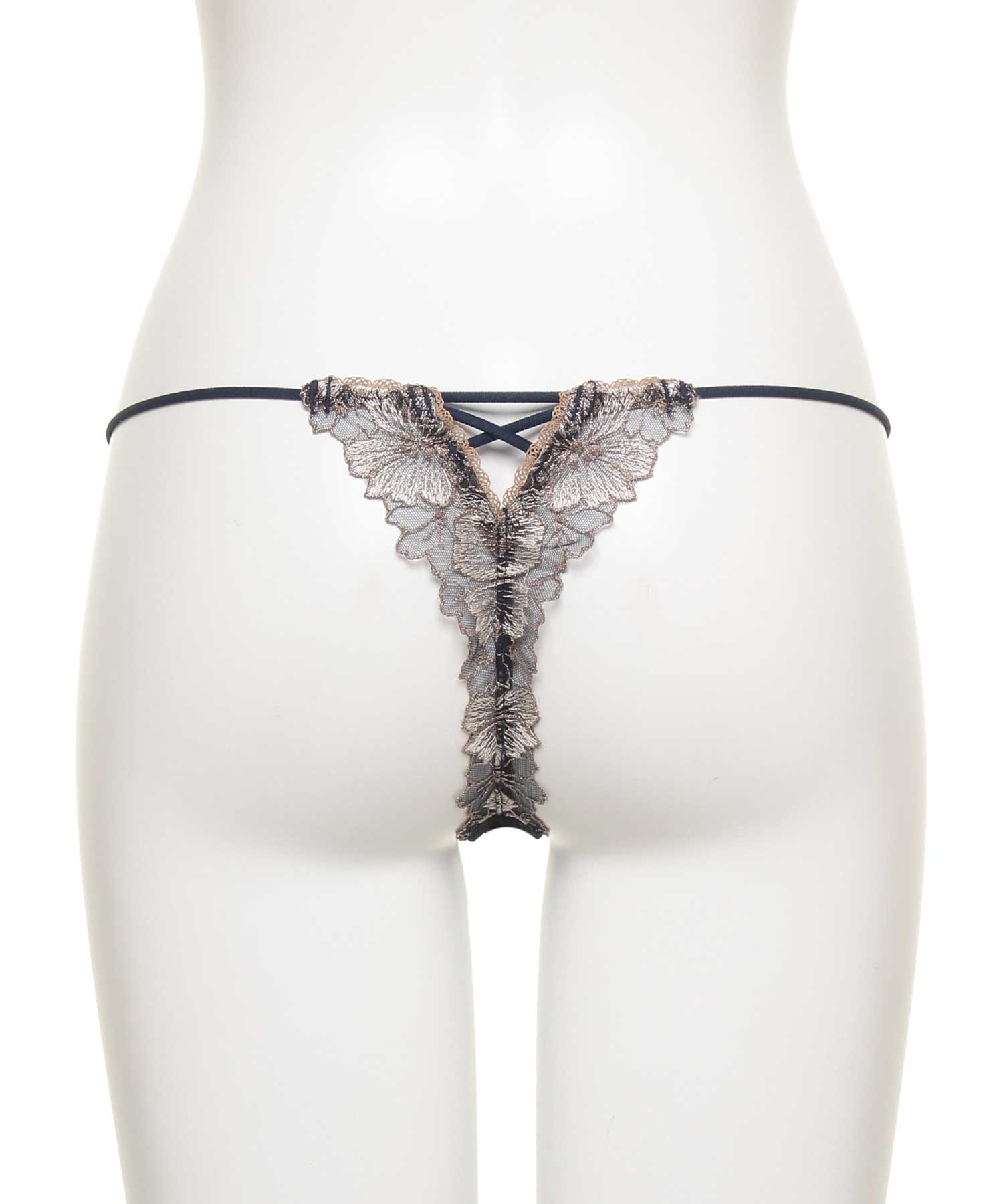 アルミラ エンブロイダリーレース Tバック