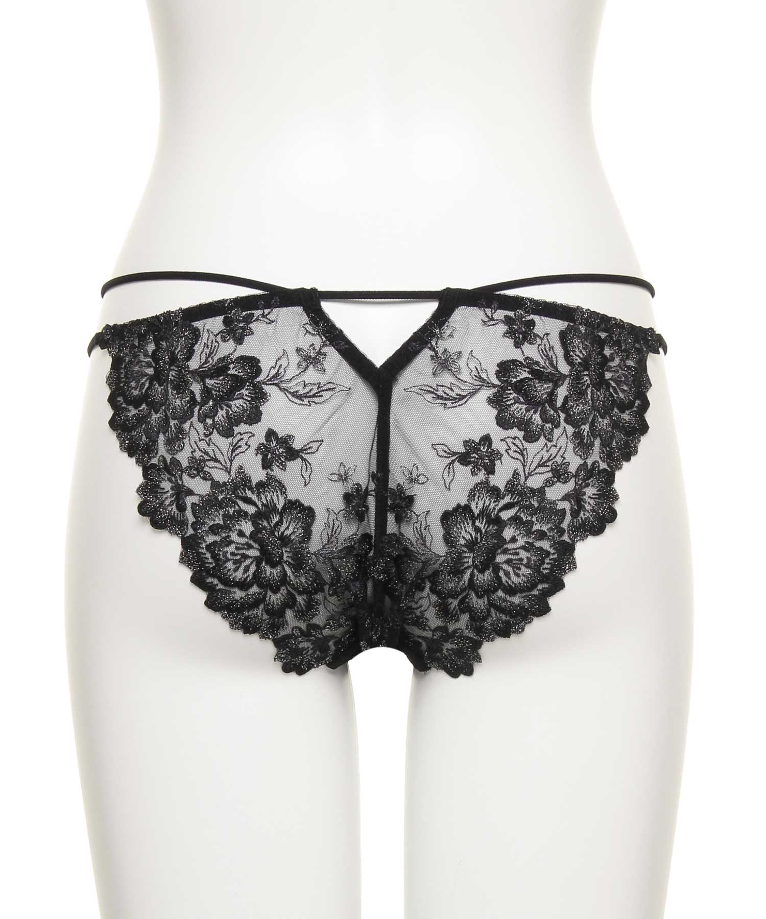 パルフルール エンブロイダリーレース ショーツ