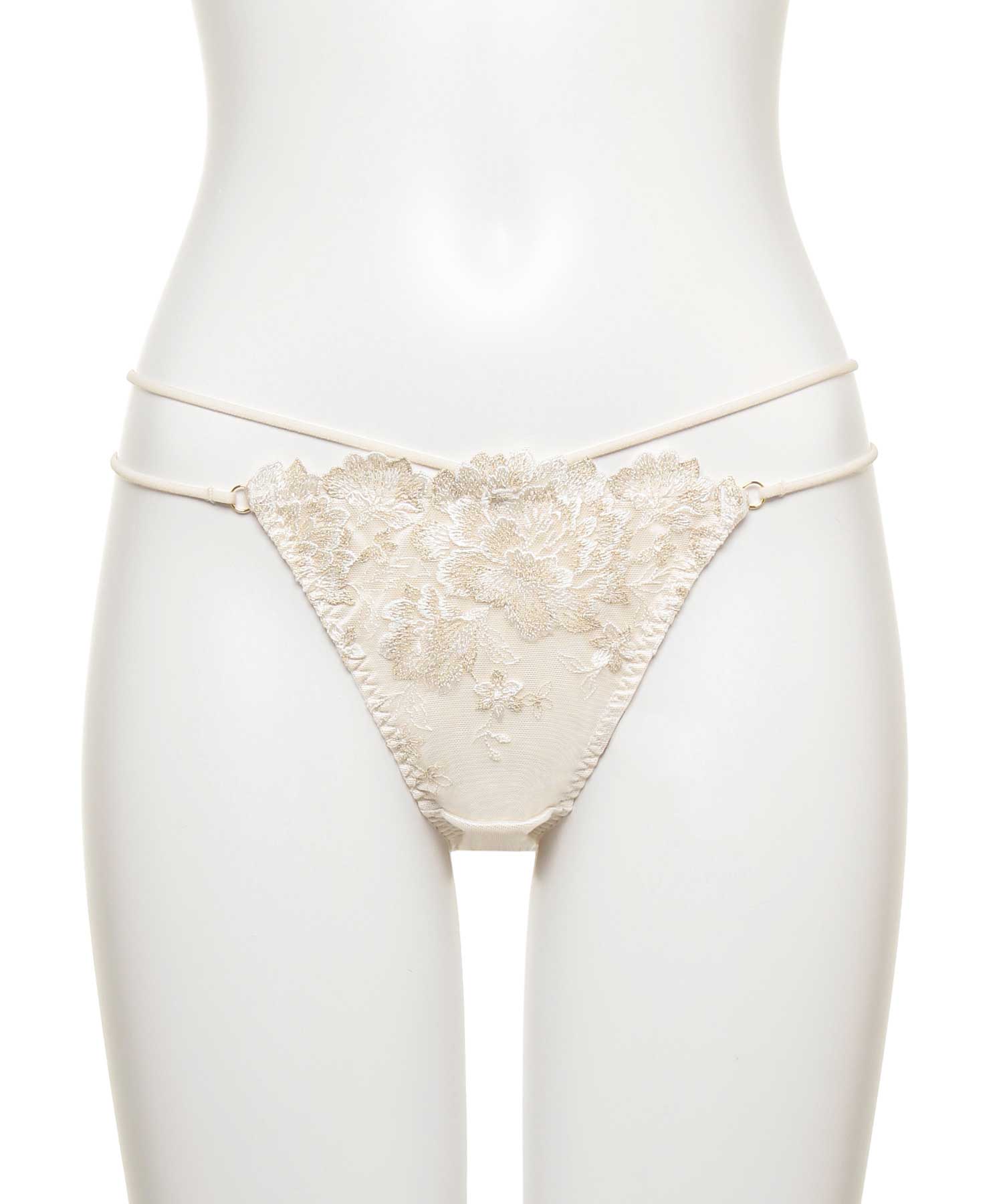 パルフルール エンブロイダリーレース ショーツ