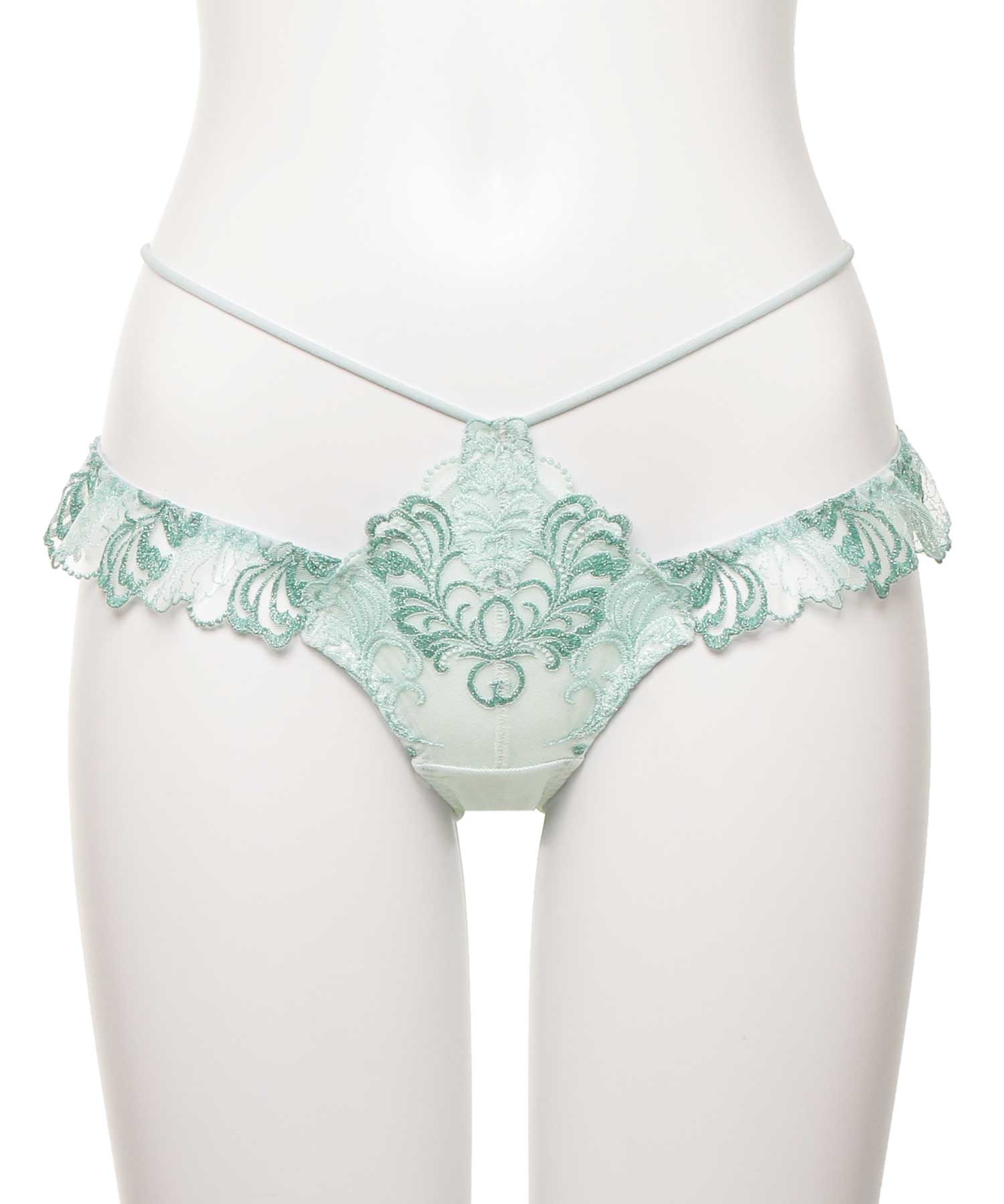 アヴェネル フリルレース ショーツ