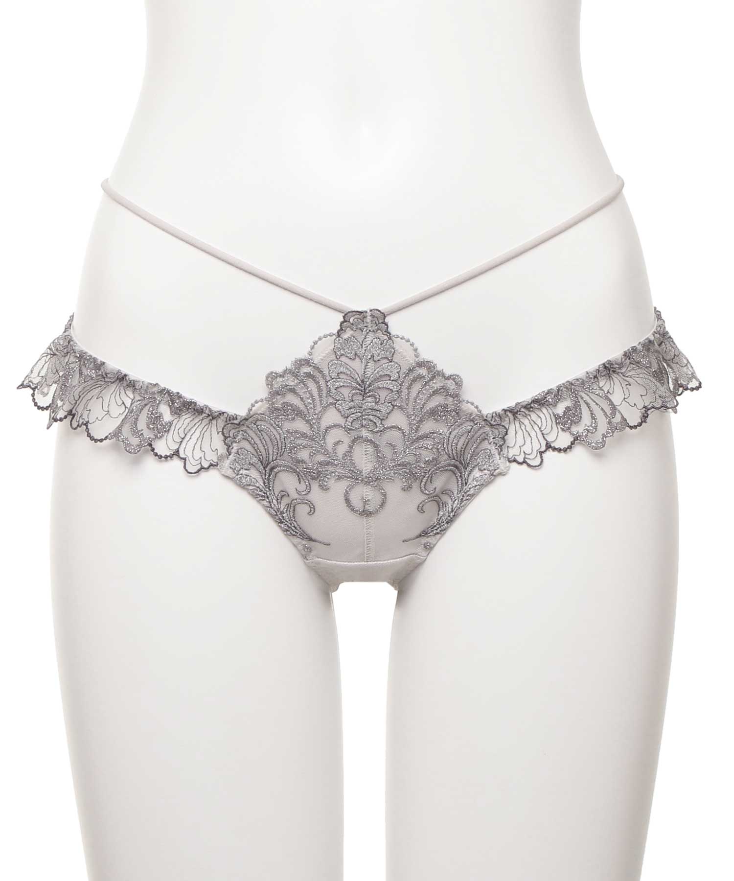 アヴェネル フリルレース ショーツ