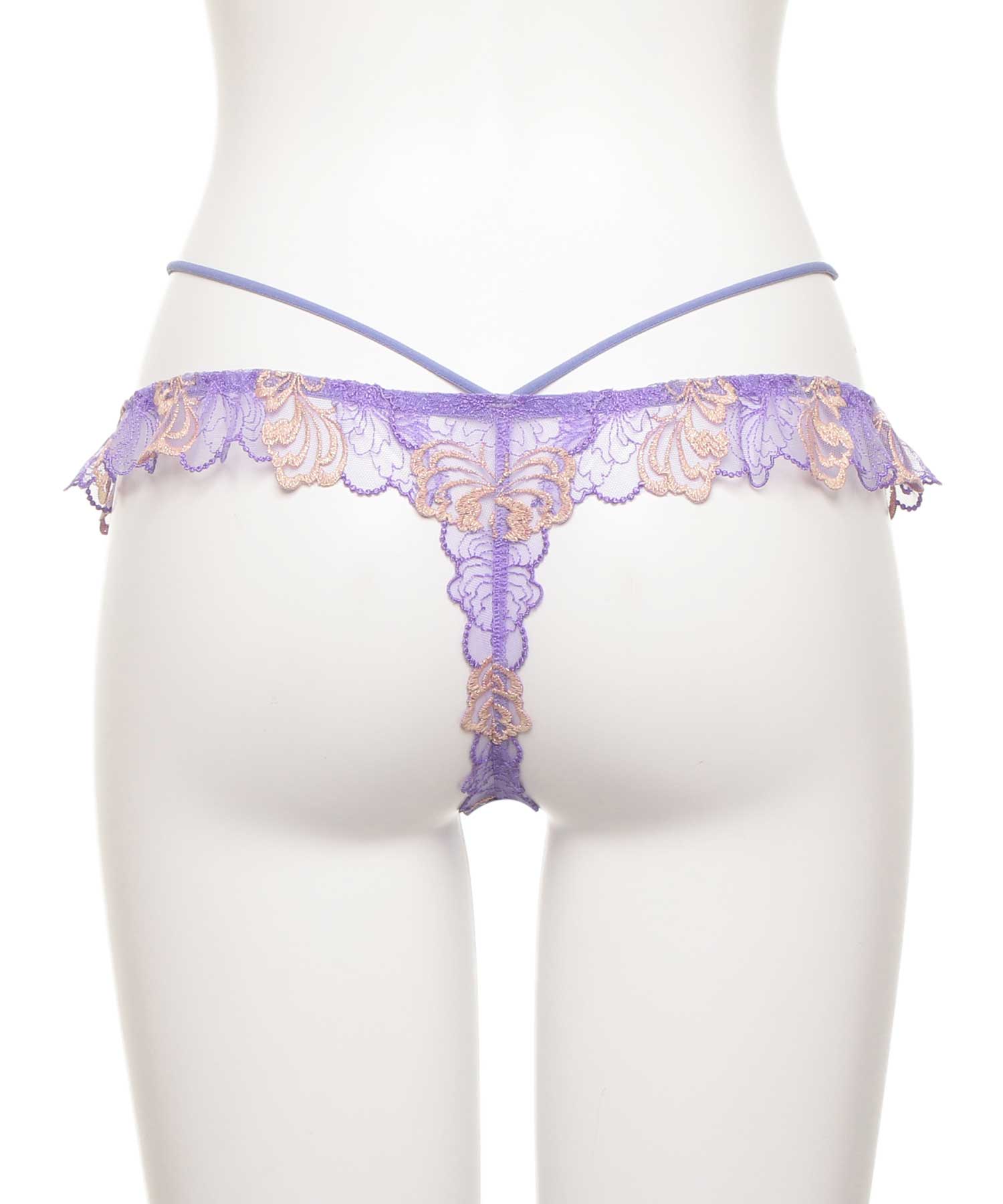 アヴェネル フリルレース Tバック