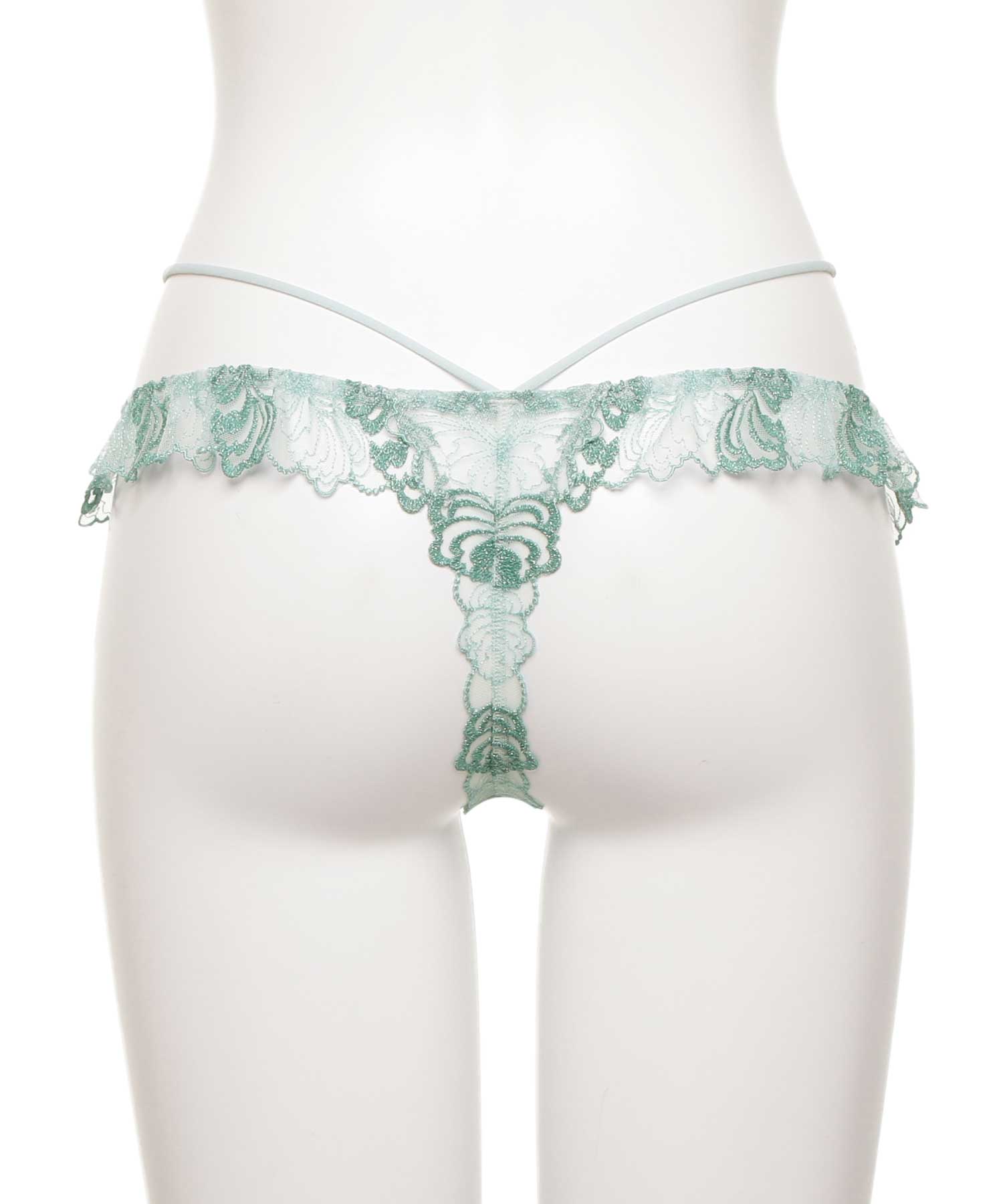 アヴェネル フリルレース Tバック