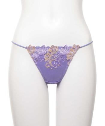 アヴェネル エンブロイダリーレース ショーツ