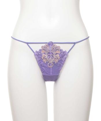 アヴェネル エンブロイダリーレース Tバック