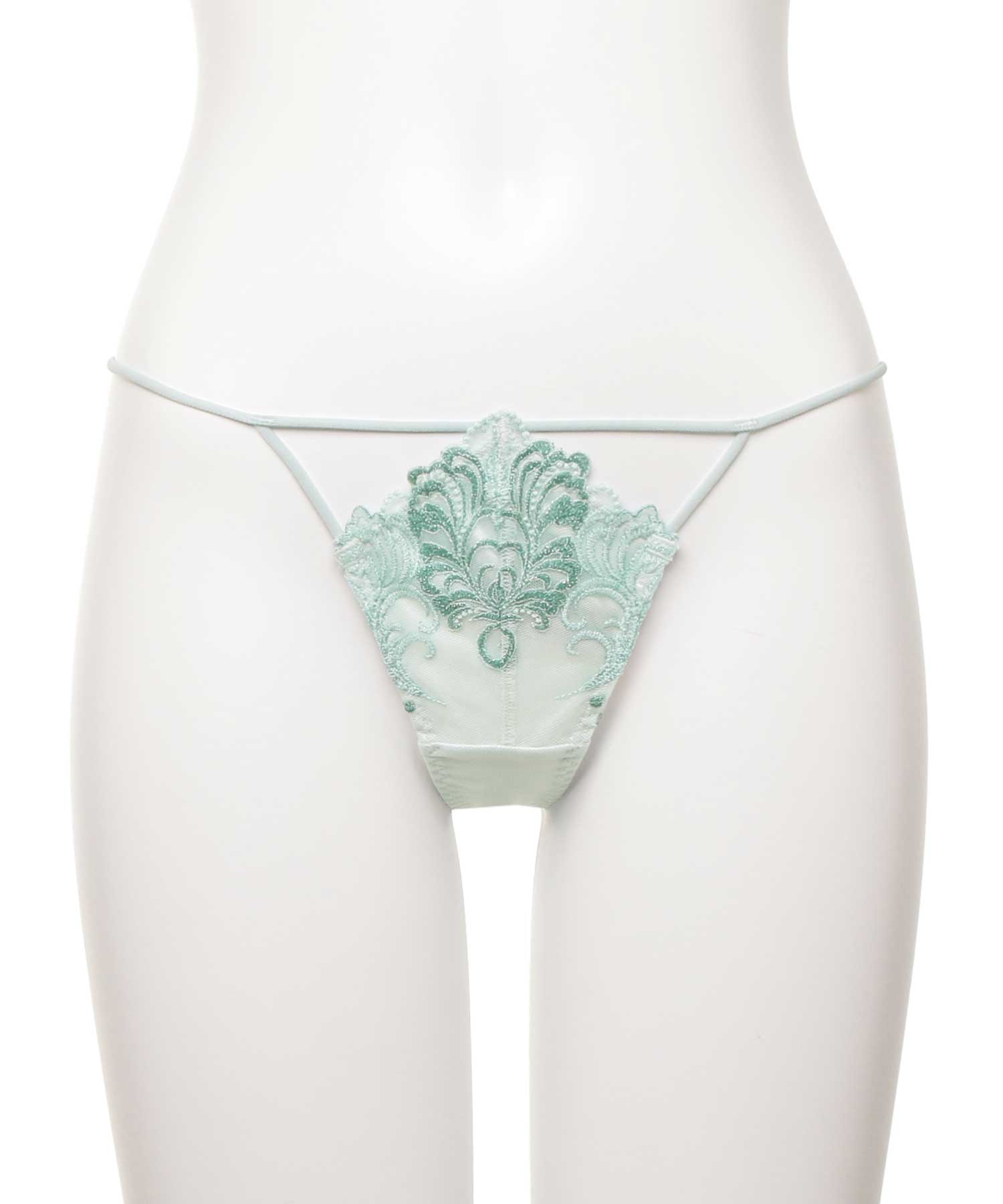 アヴェネル エンブロイダリーレース Tバック