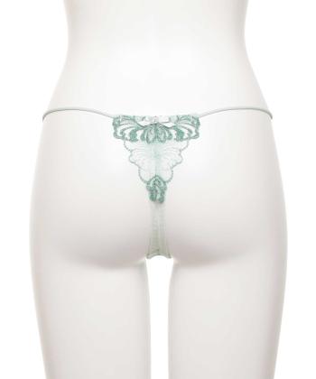 アヴェネル エンブロイダリーレース Tバック