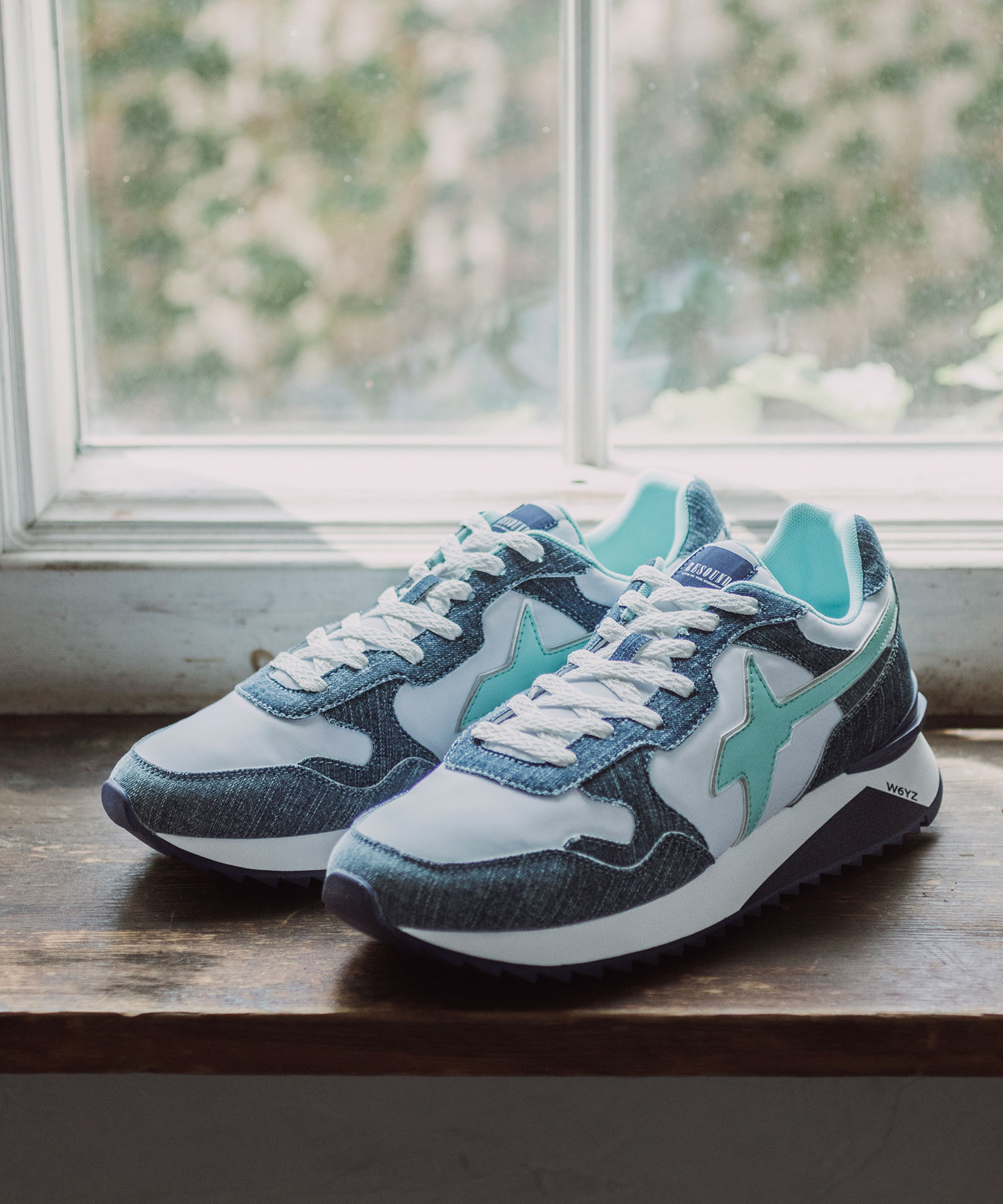W6YZ×RESOUNDCLOTHINGコラボスニーカー