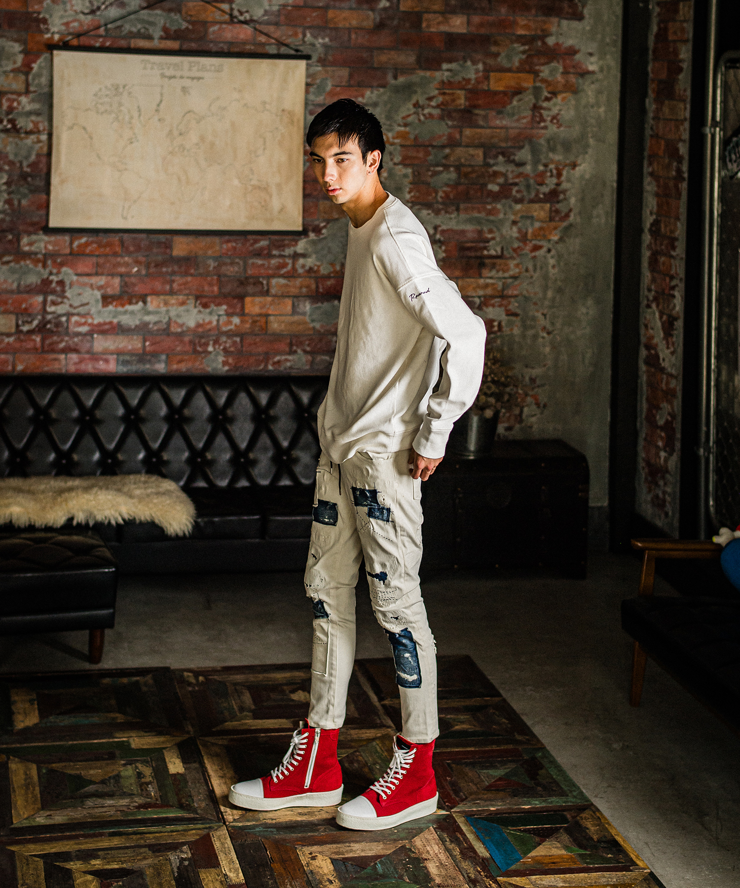 wafful thermal loose trainer