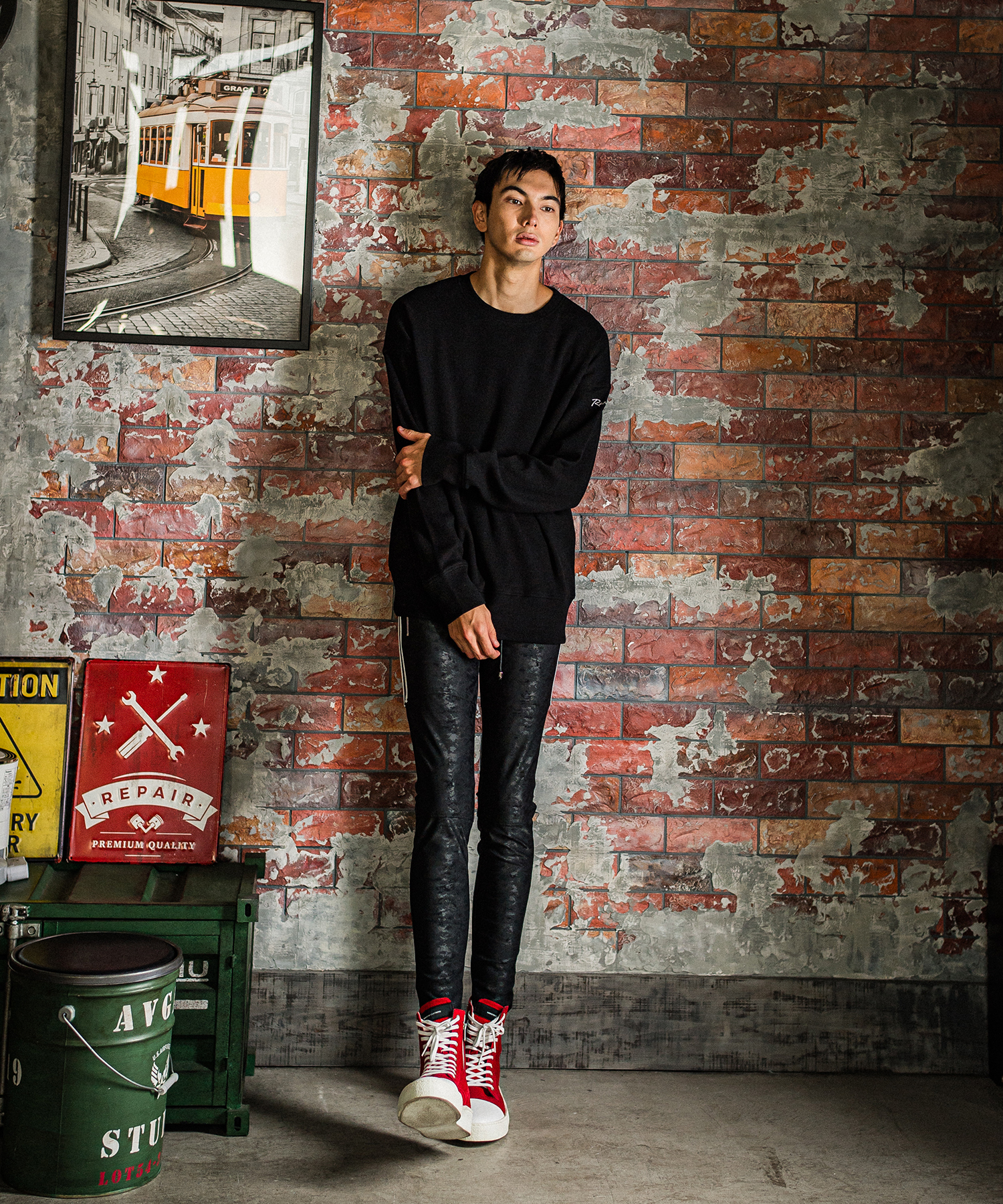 wafful thermal loose trainer