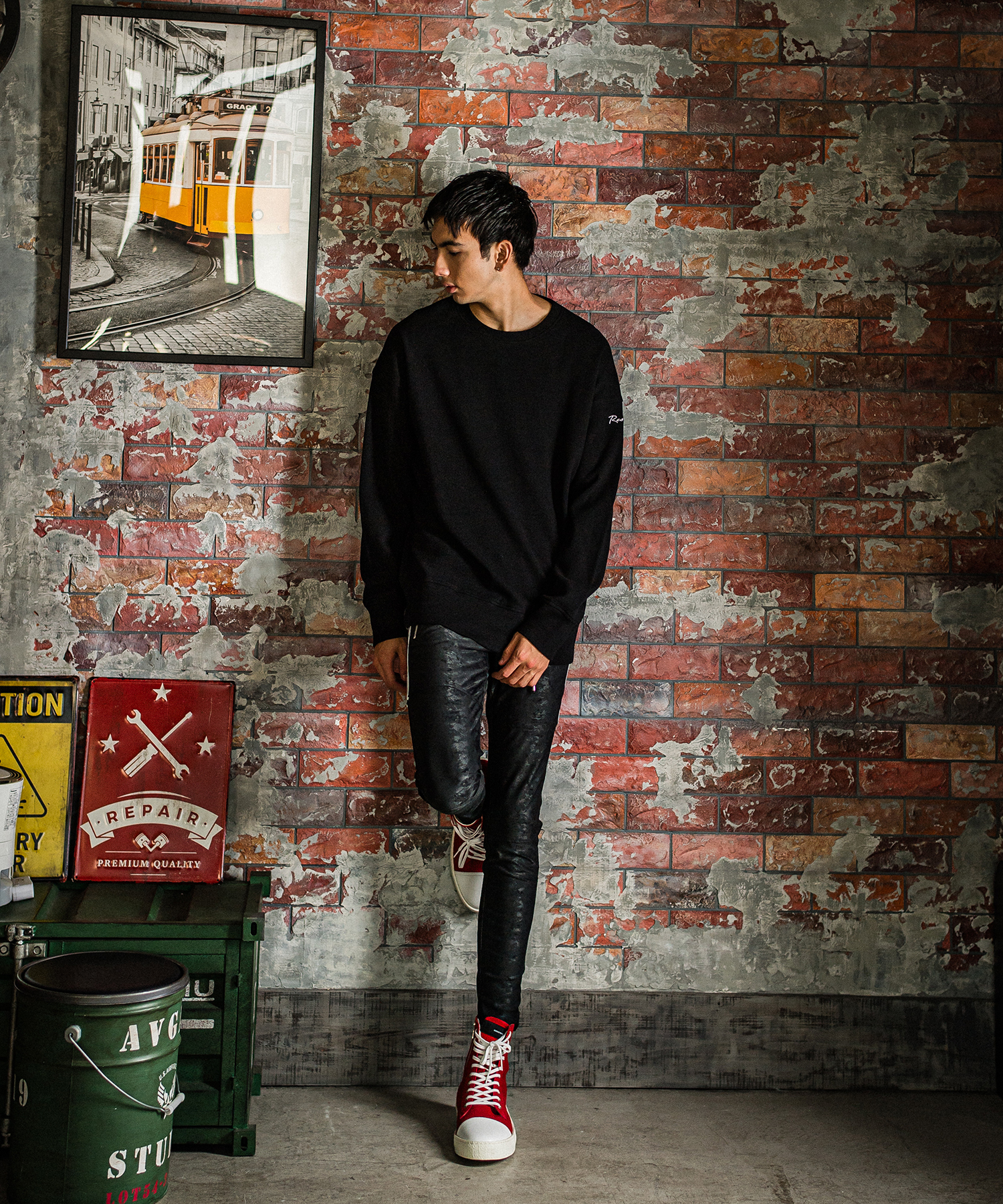 wafful thermal loose trainer