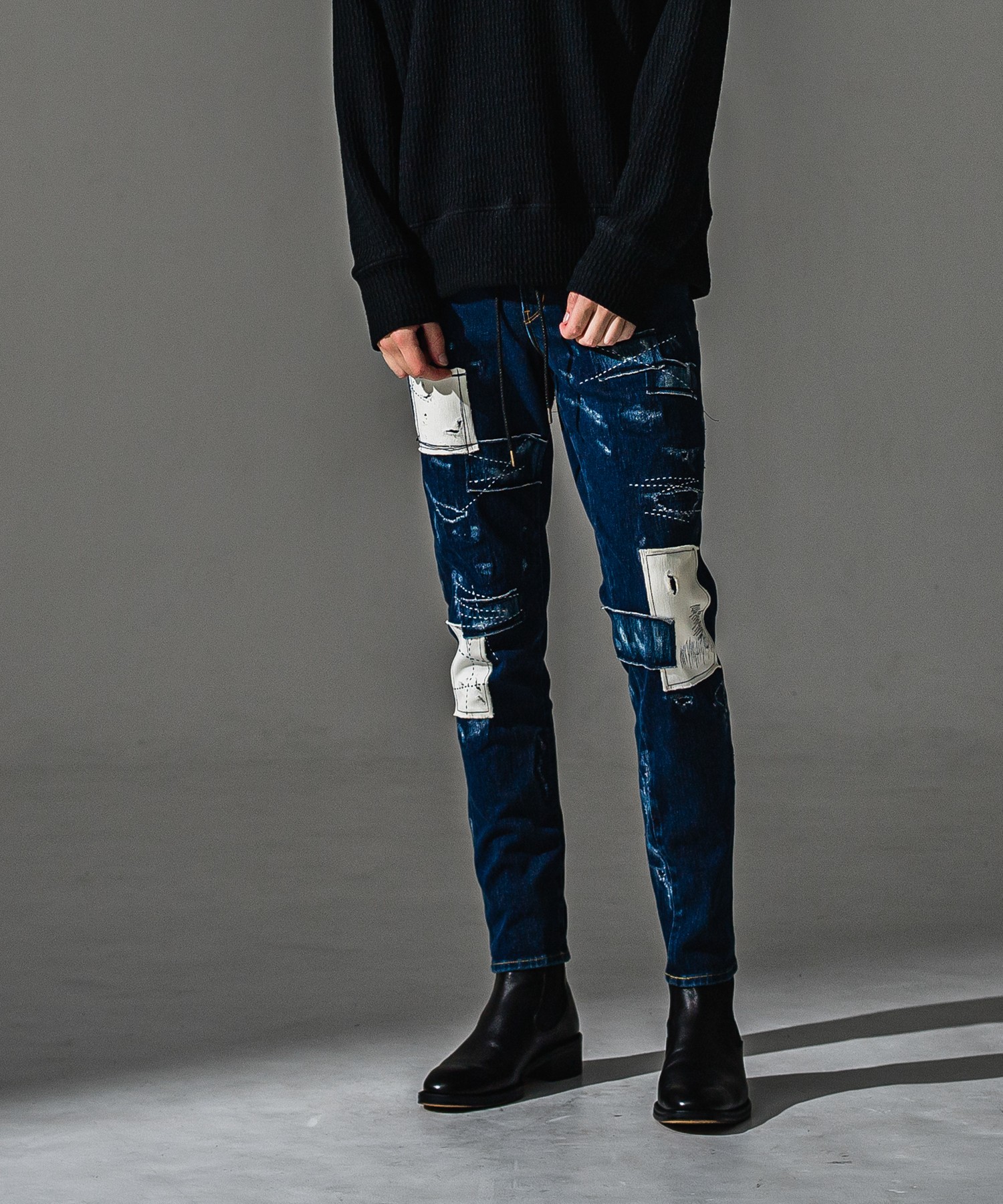 MICK DENIM JERSEY