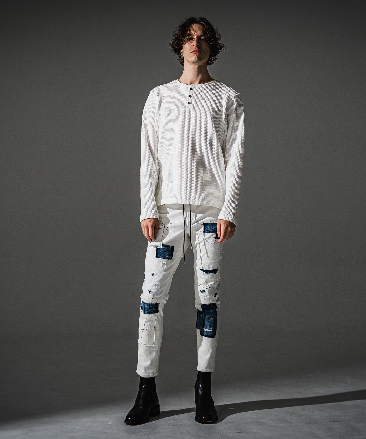 MICK DENIM JERSEY