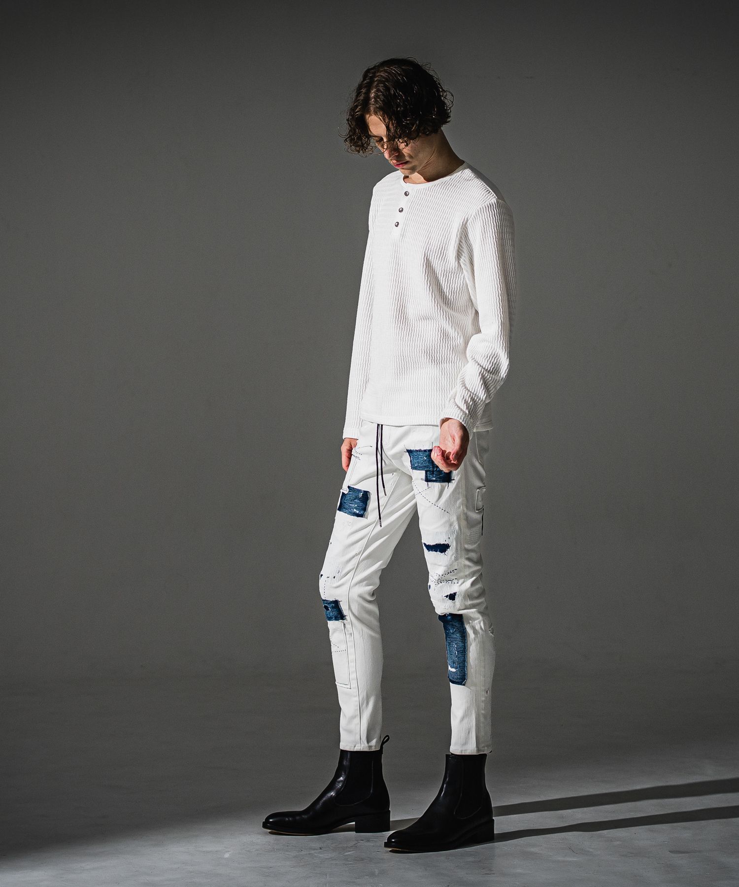 MICK DENIM JERSEY
