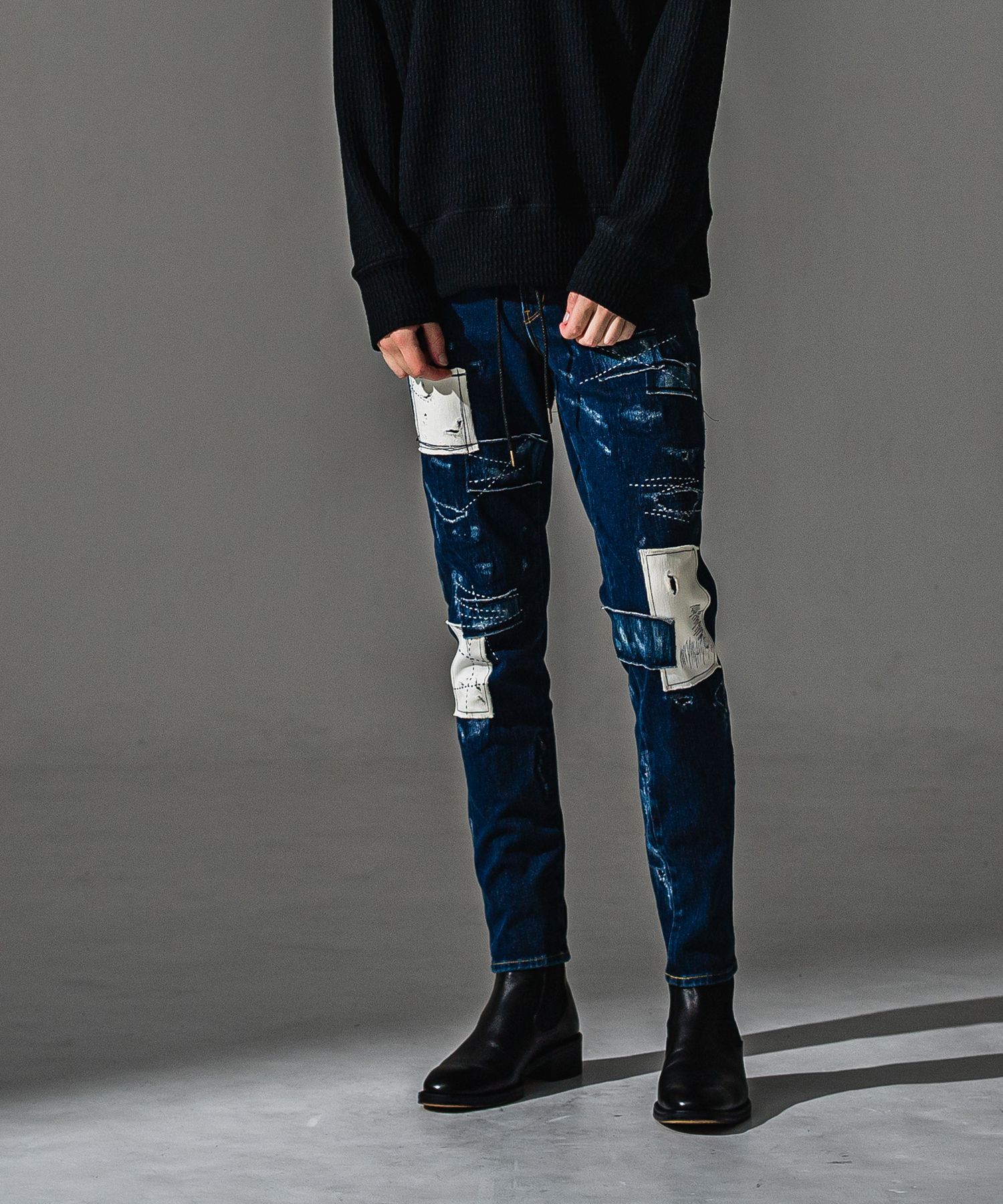 MICK DENIM JERSEY