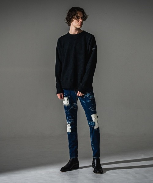 MICK DENIM JERSEY
