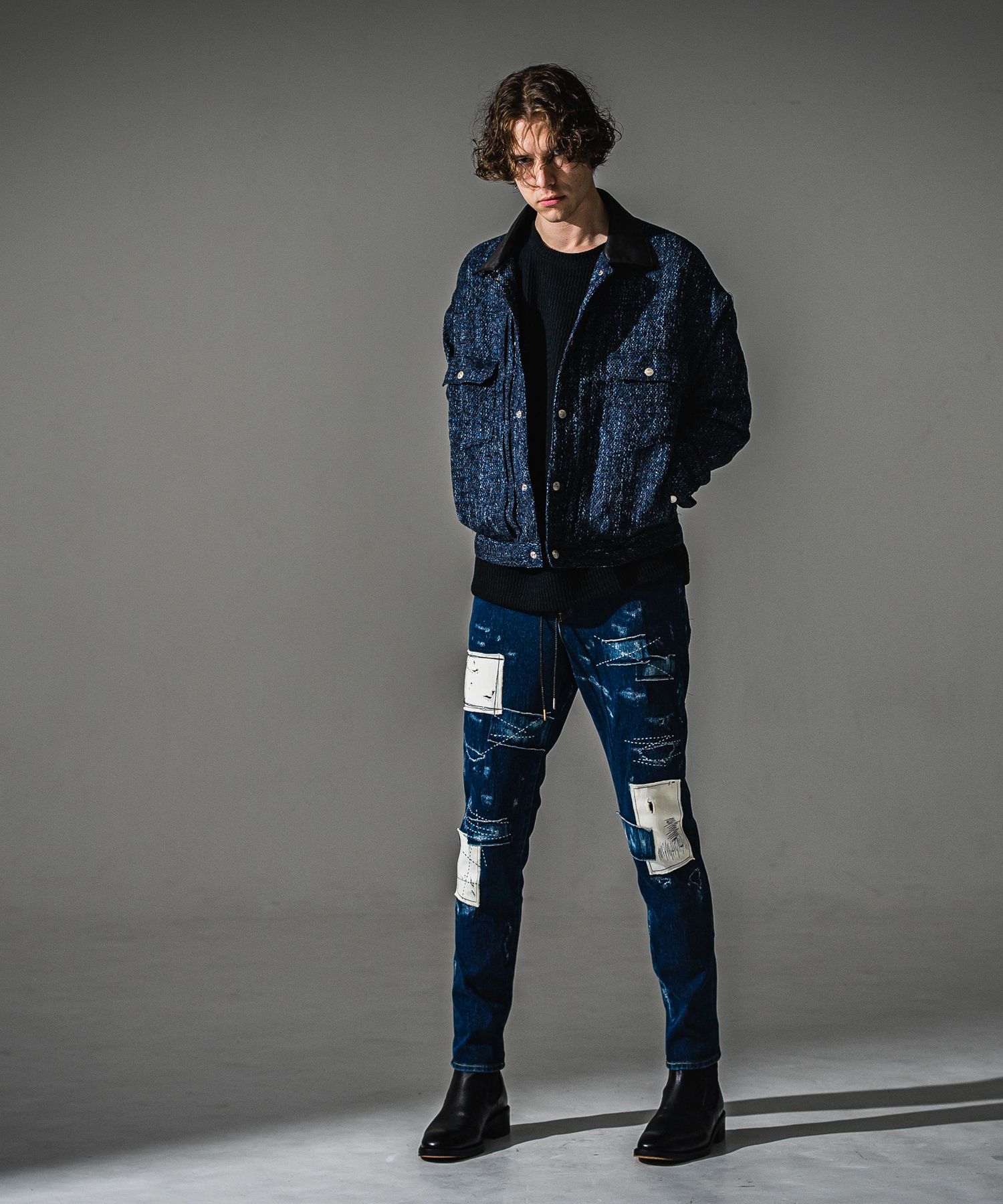 MICK DENIM JERSEY