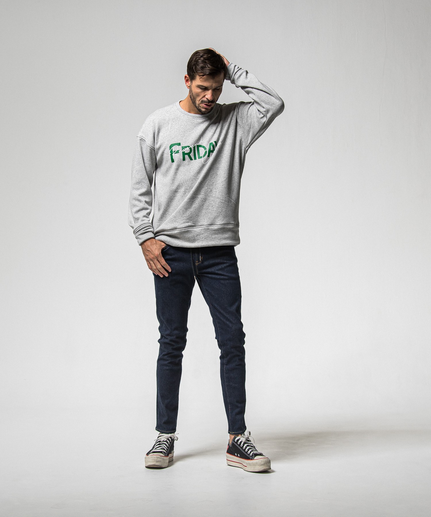 MICK DENIM JERSEY