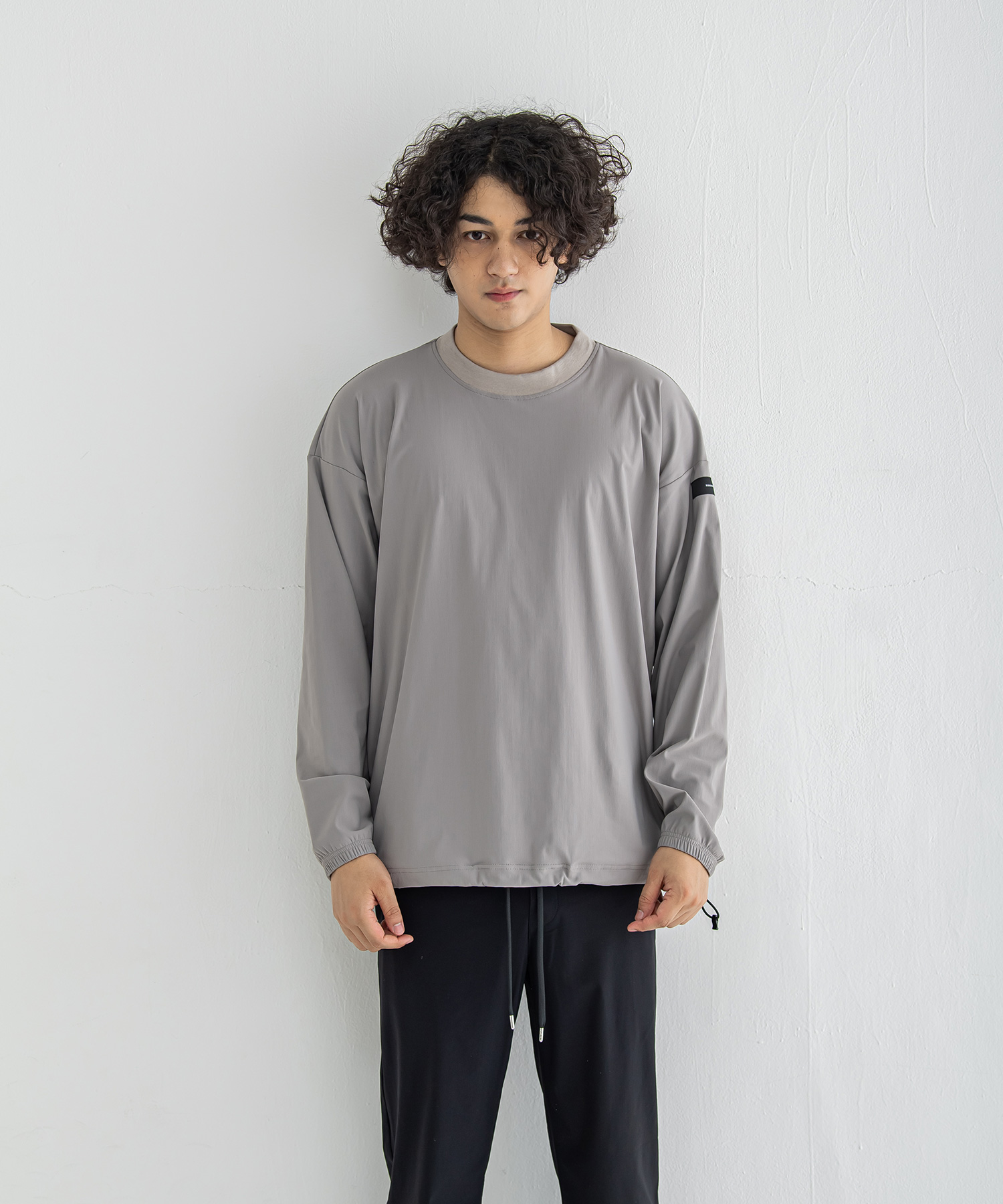 NYLON TECH pullover