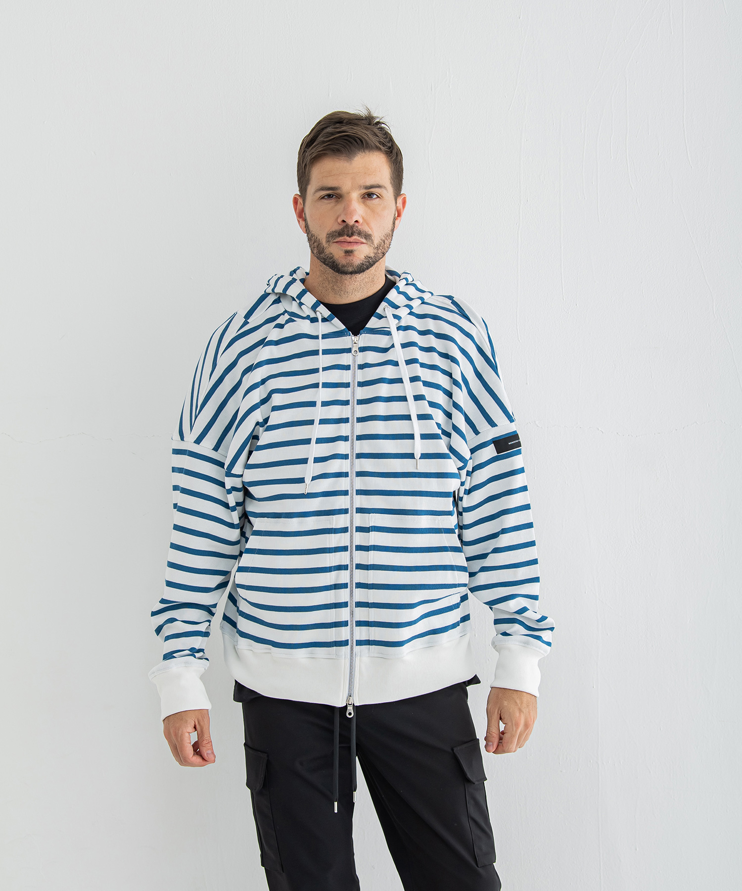 fries zip loose hoodie