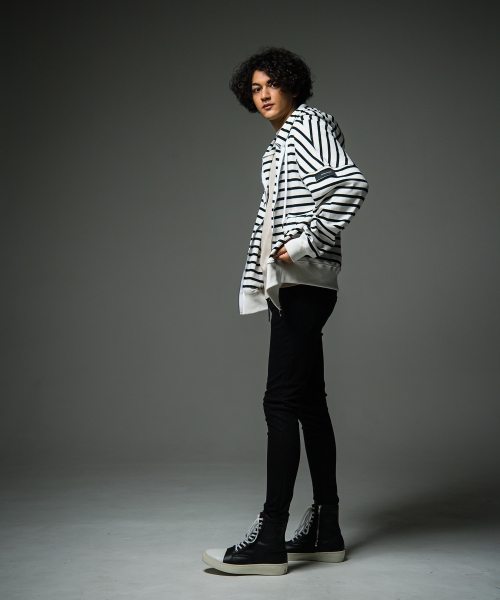 fries zip loose hoodie