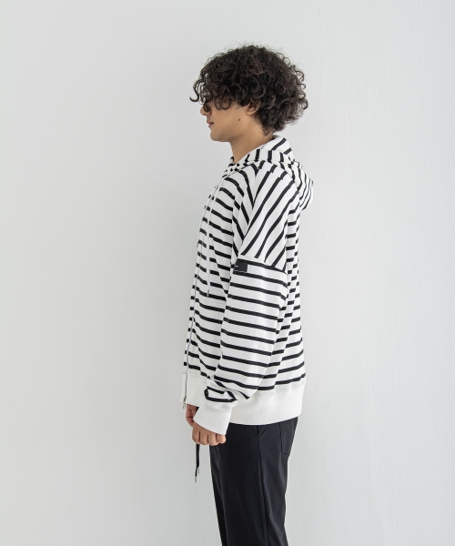 fries zip loose hoodie