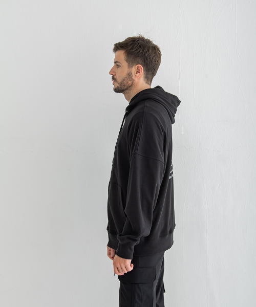 fries zip loose hoodie