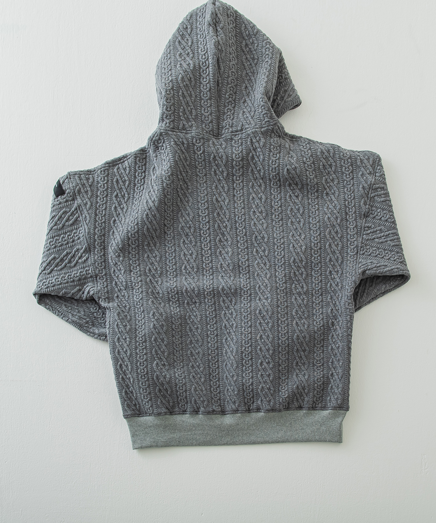 公開設定確認ROPE  zip loose hoodie