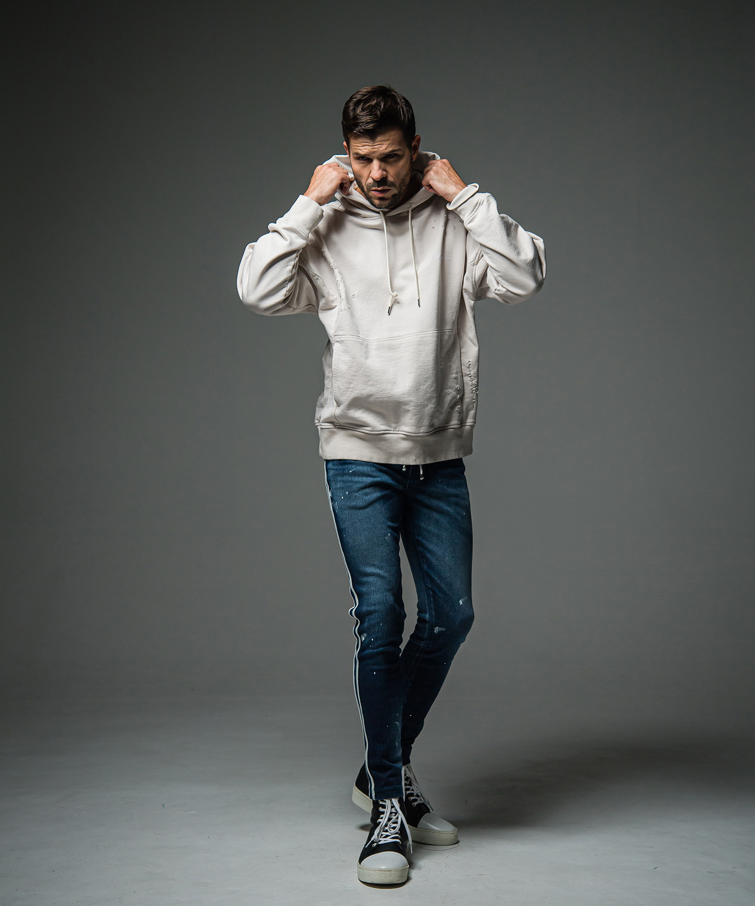 VINTAGE  loose hoodie