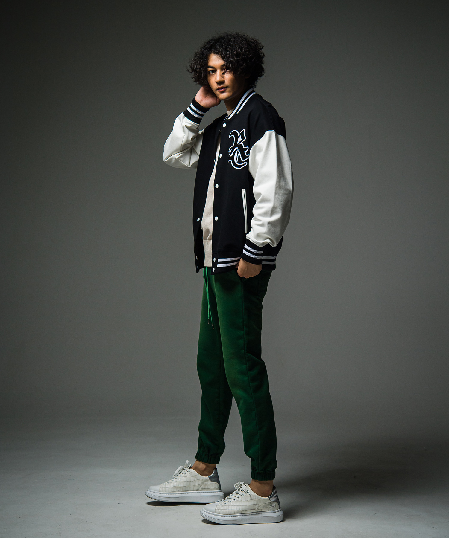 RC Jersey OVER VARSITY JACKET