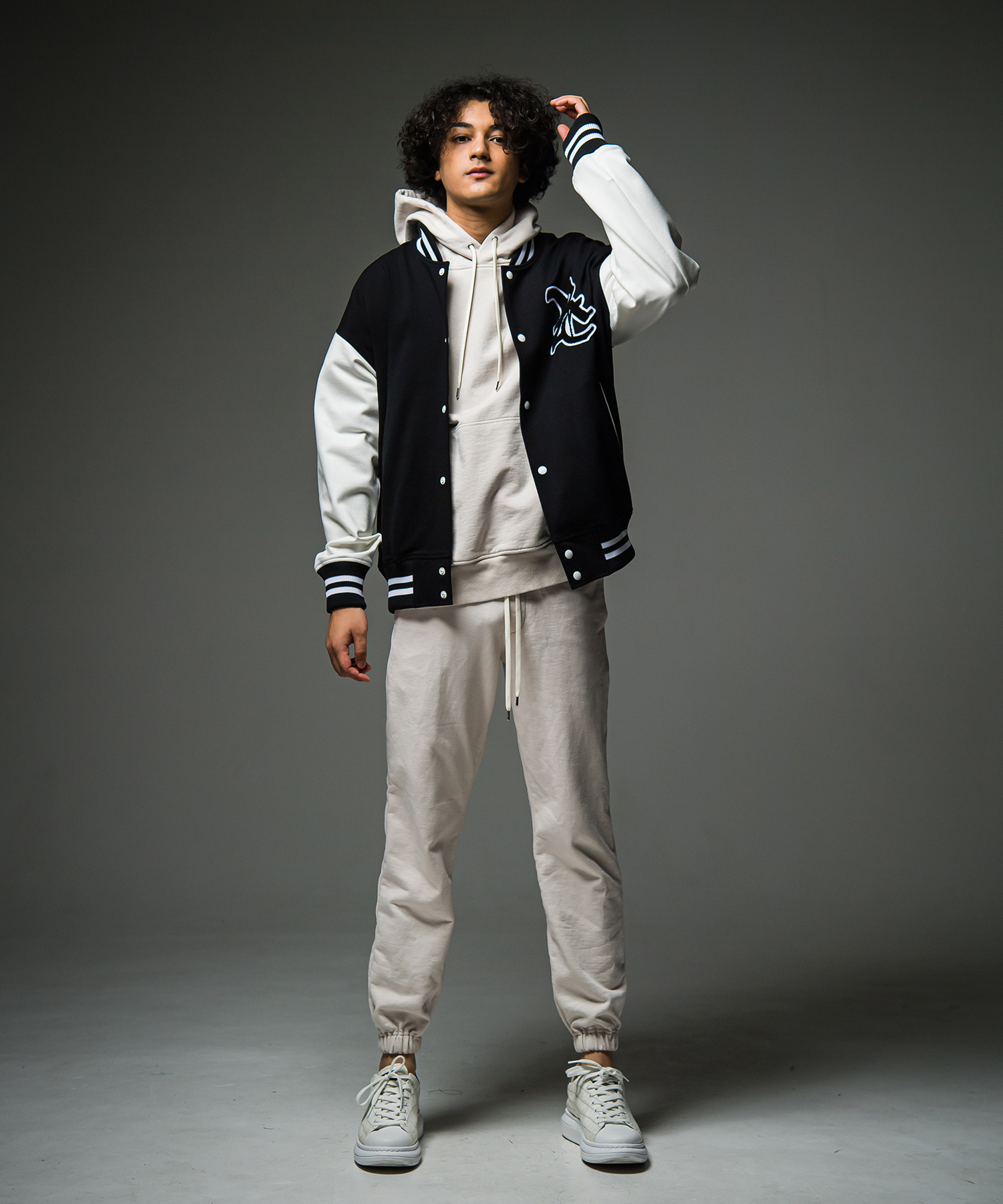 RC Jersey OVER VARSITY JACKET