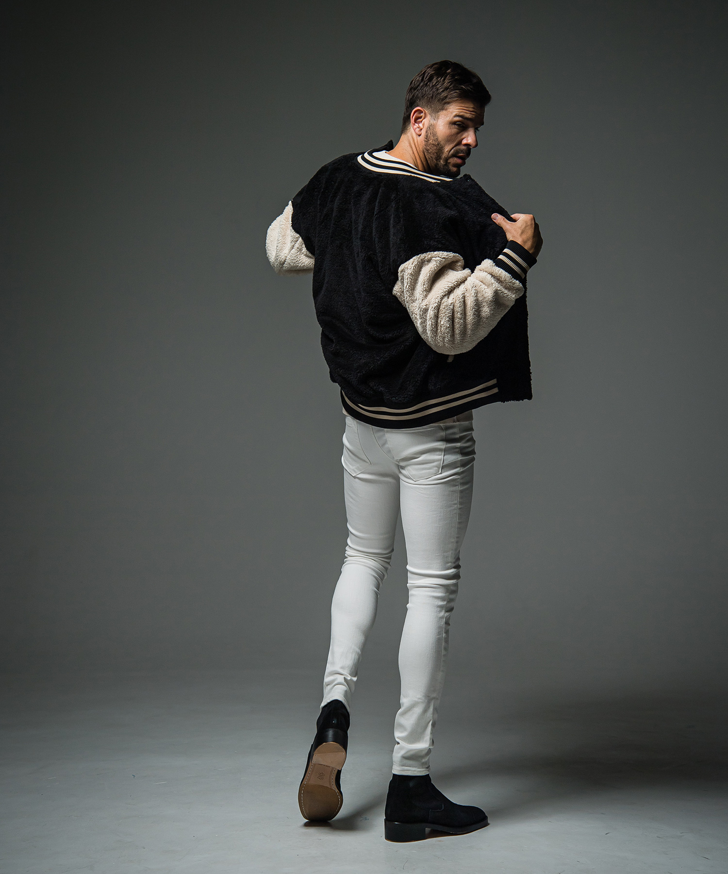 BOA OVER VARSITY JACKET