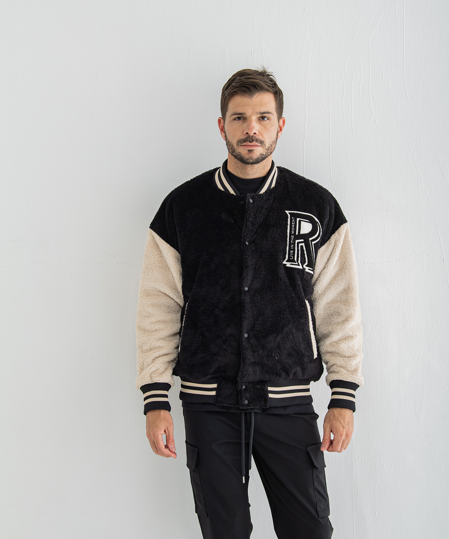 BOA OVER VARSITY JACKET