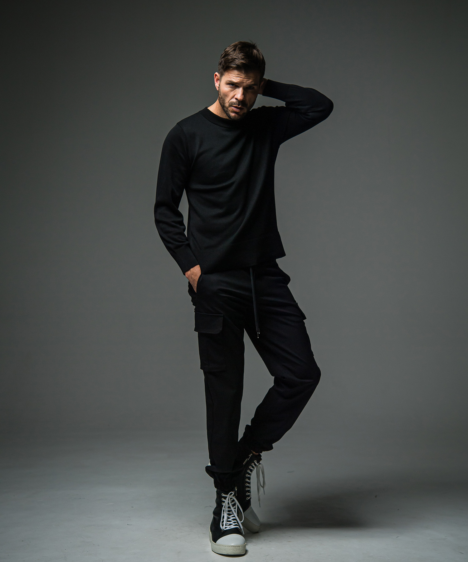 SILK  KNT LONG SLEAVE