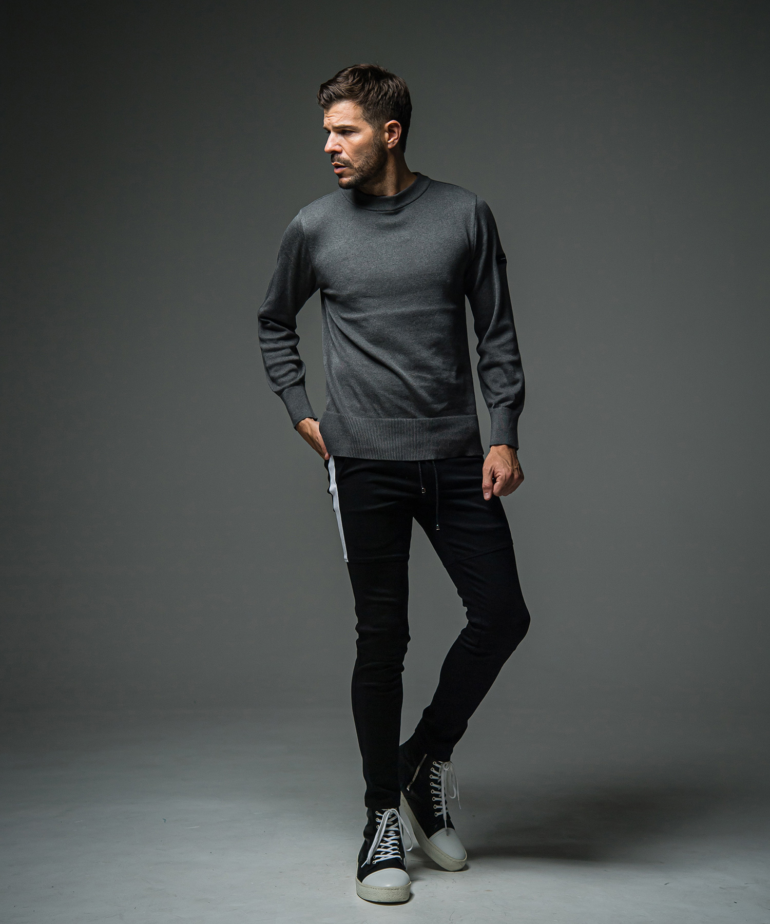 SILK  KNT LONG SLEAVE