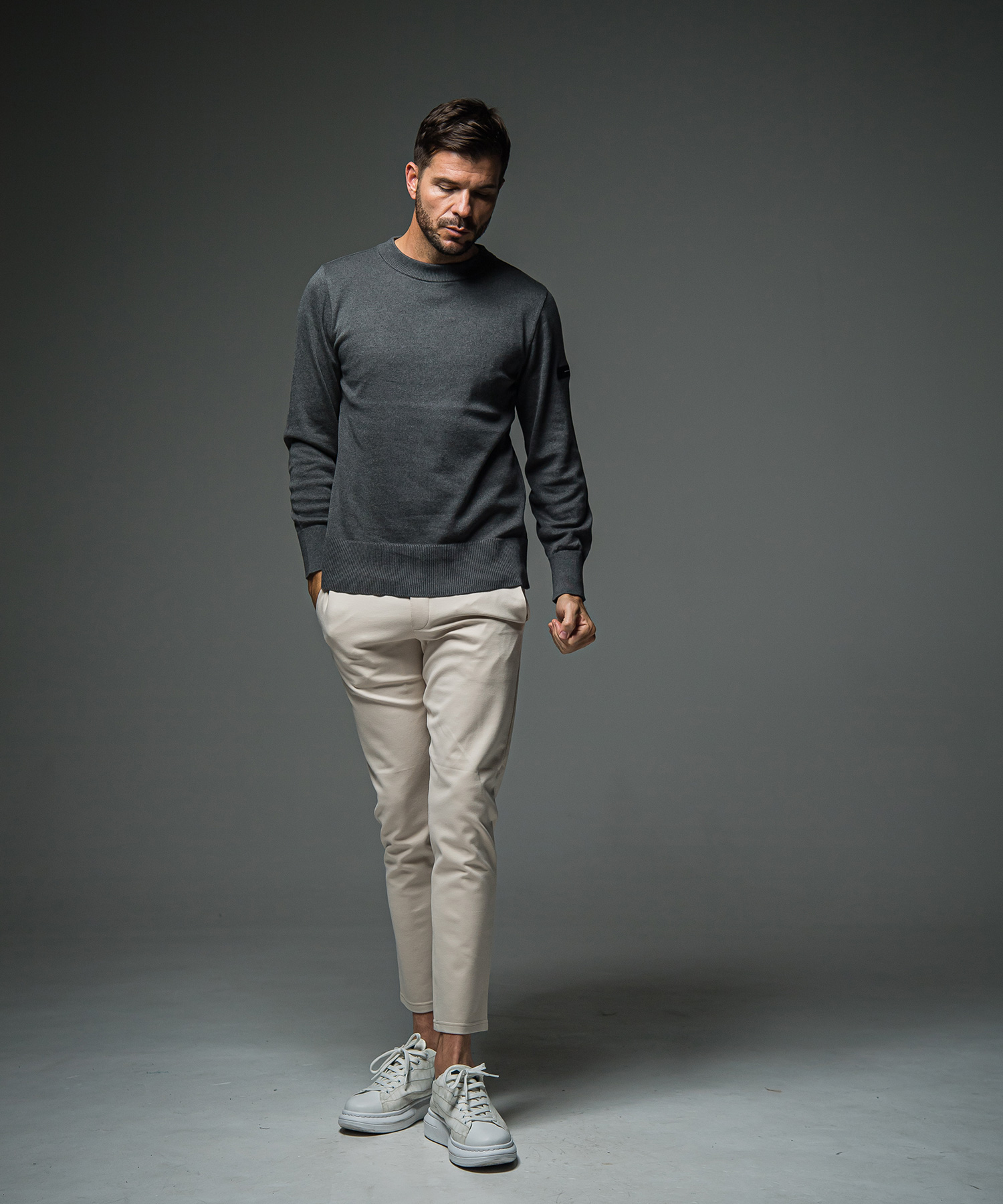 SILK  KNT LONG SLEAVE