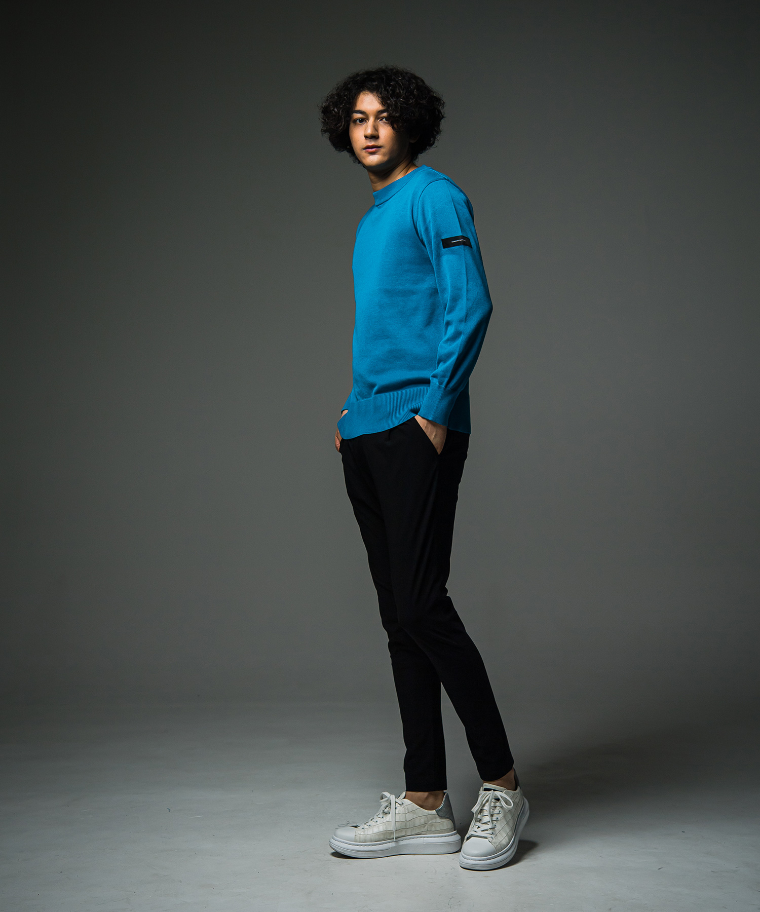 SILK  KNT LONG SLEAVE