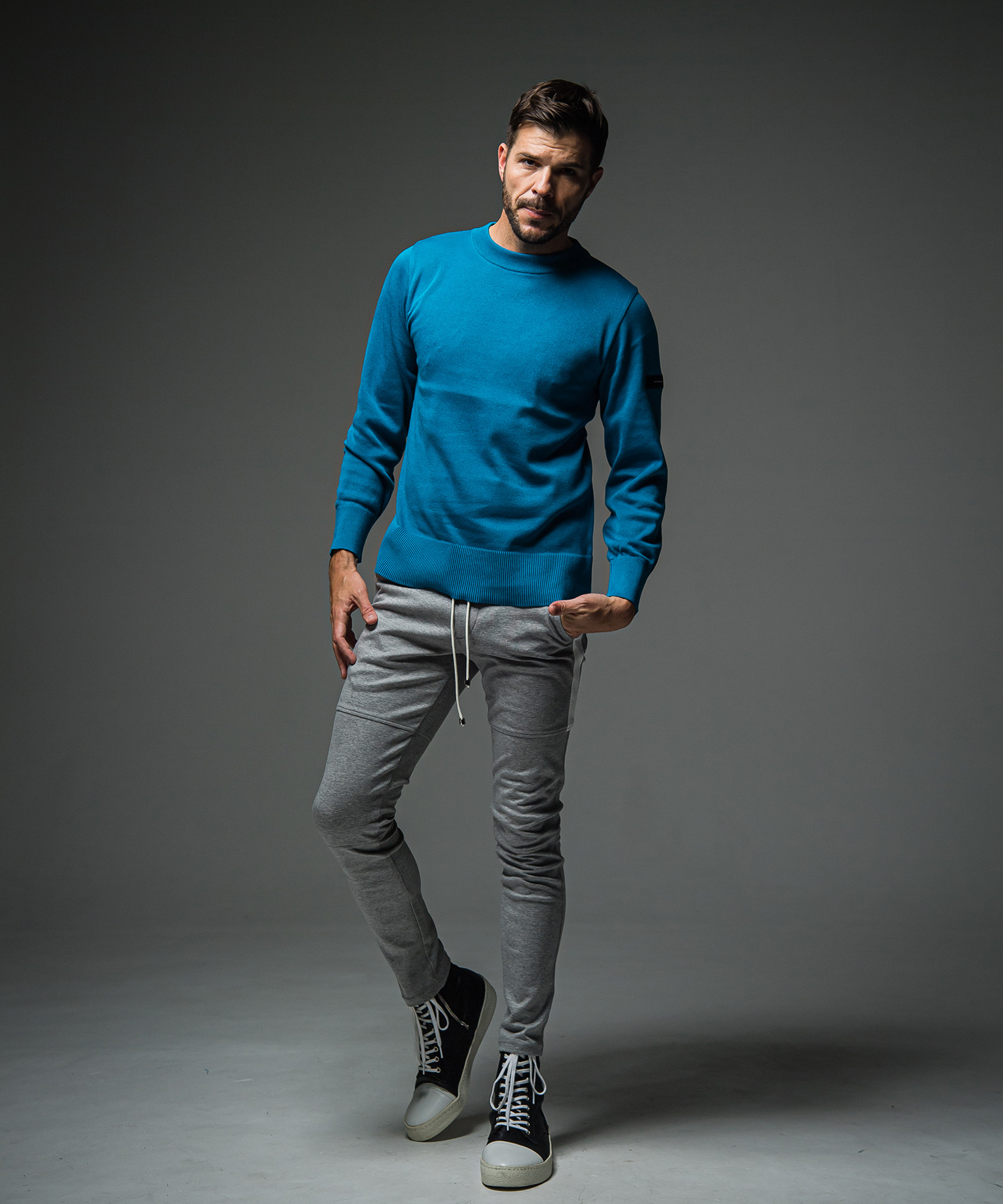 SILK  KNT LONG SLEAVE