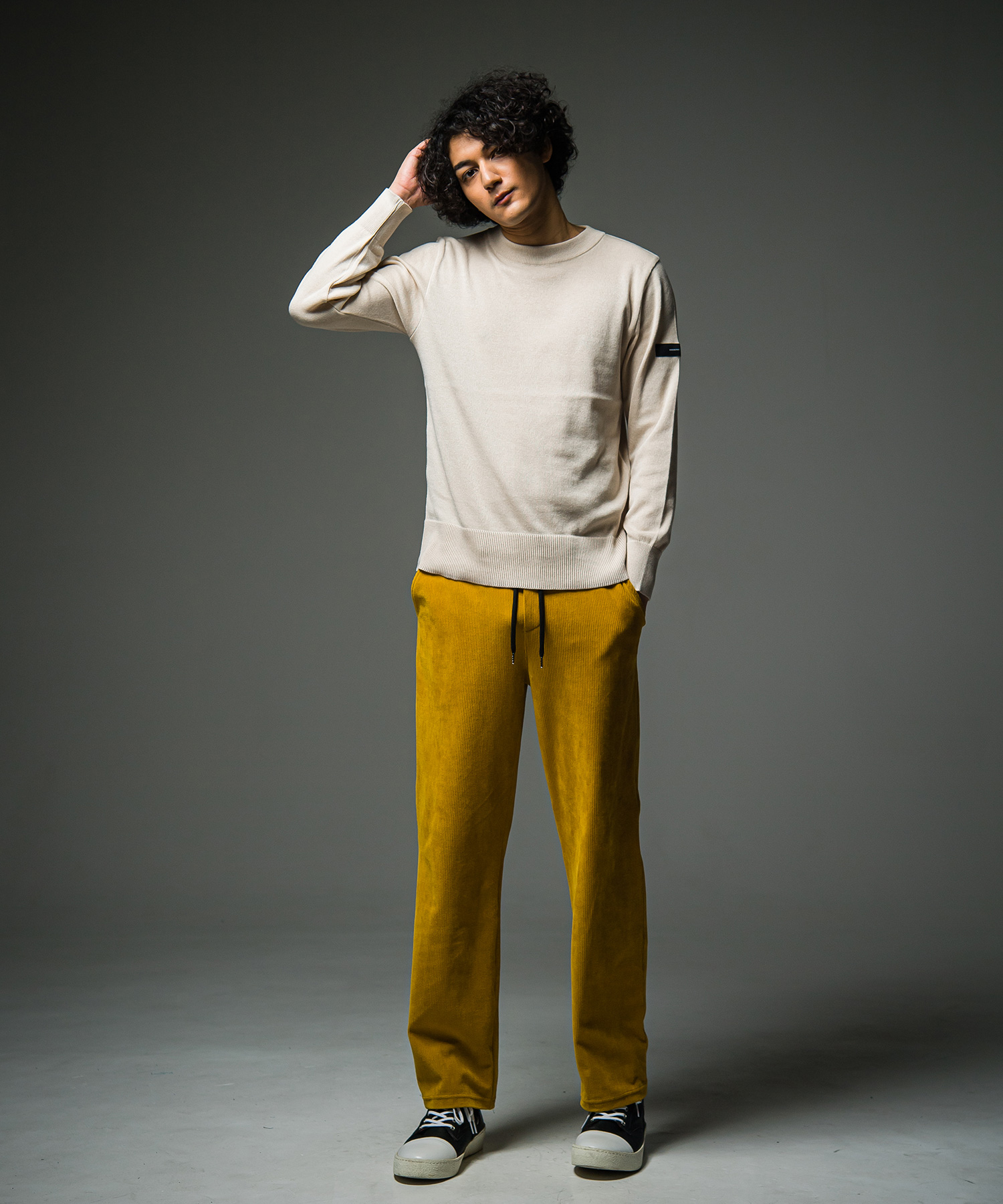 SILK KNIT LONG SLEAVE　テスと
