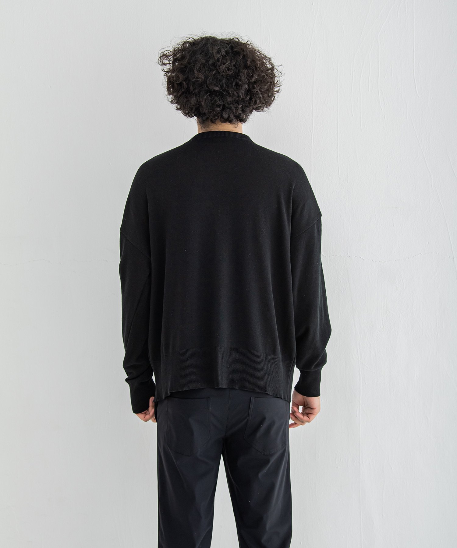 SILK KNT OVER LONG SLEAVE