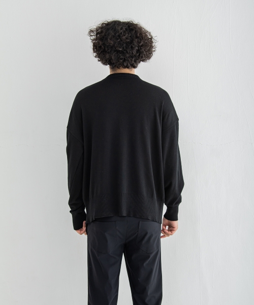 SILK KNT OVER LONG SLEAVE