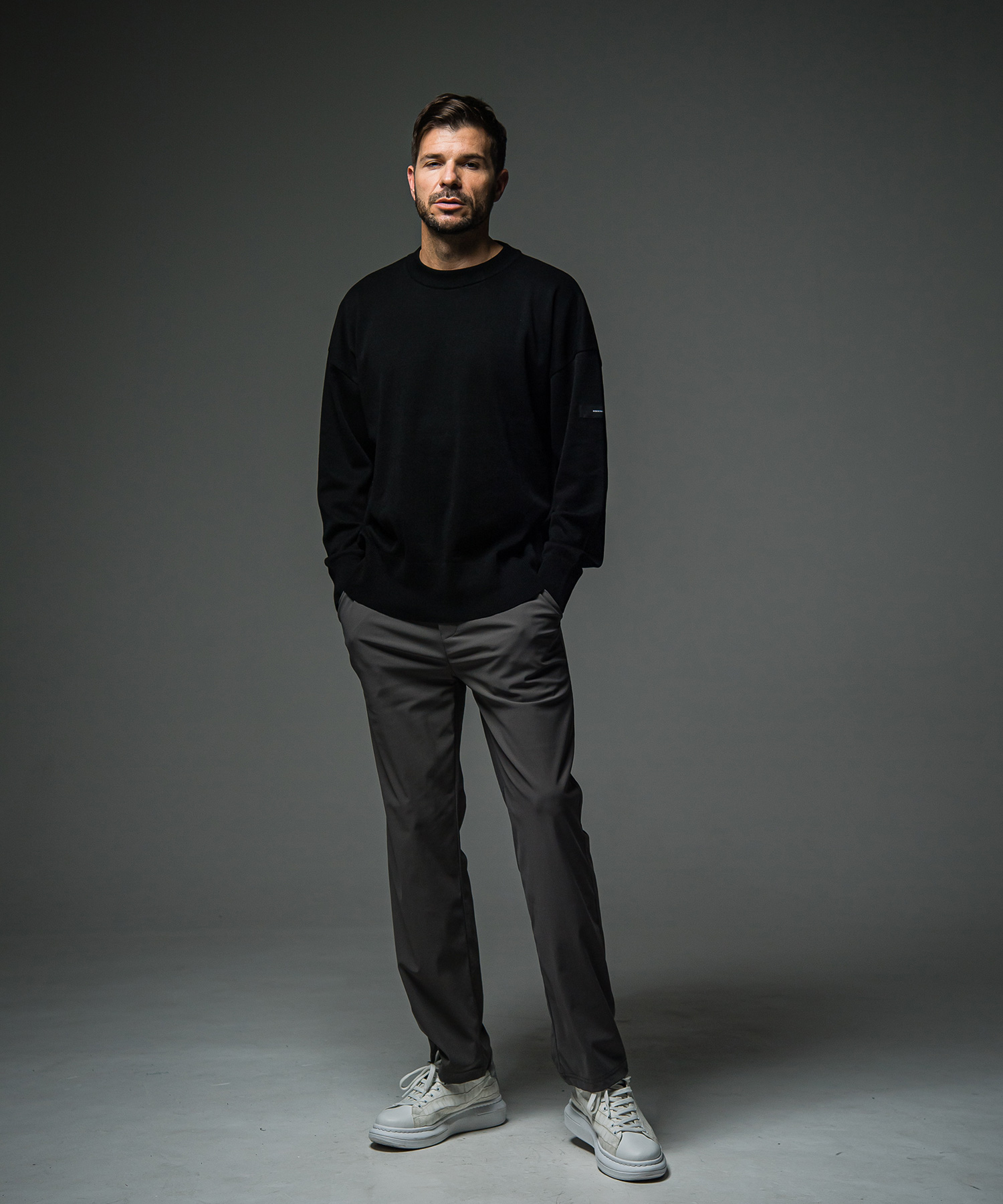 SILK KNT OVER LONG SLEAVE