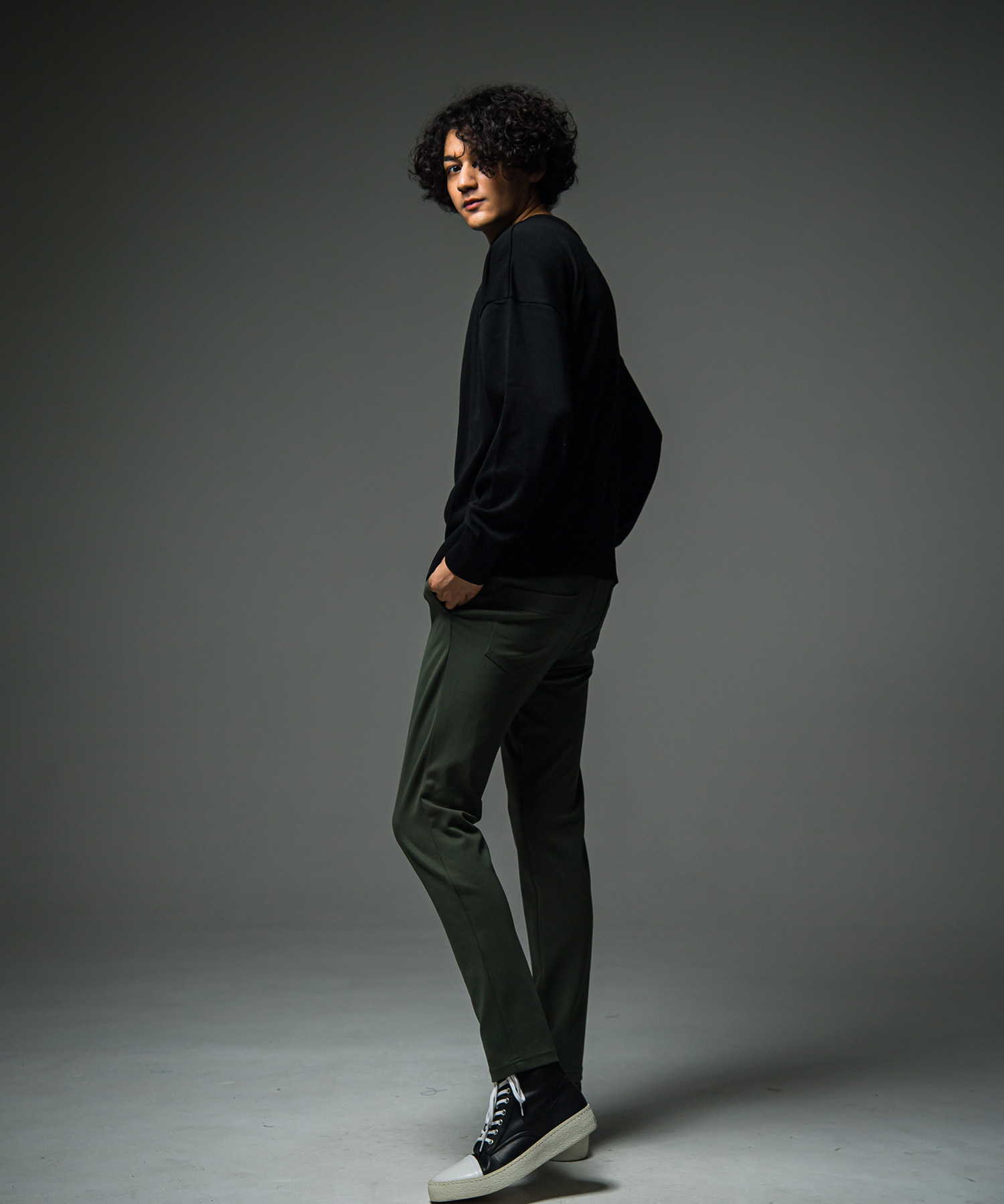 SILK KNT OVER LONG SLEAVE