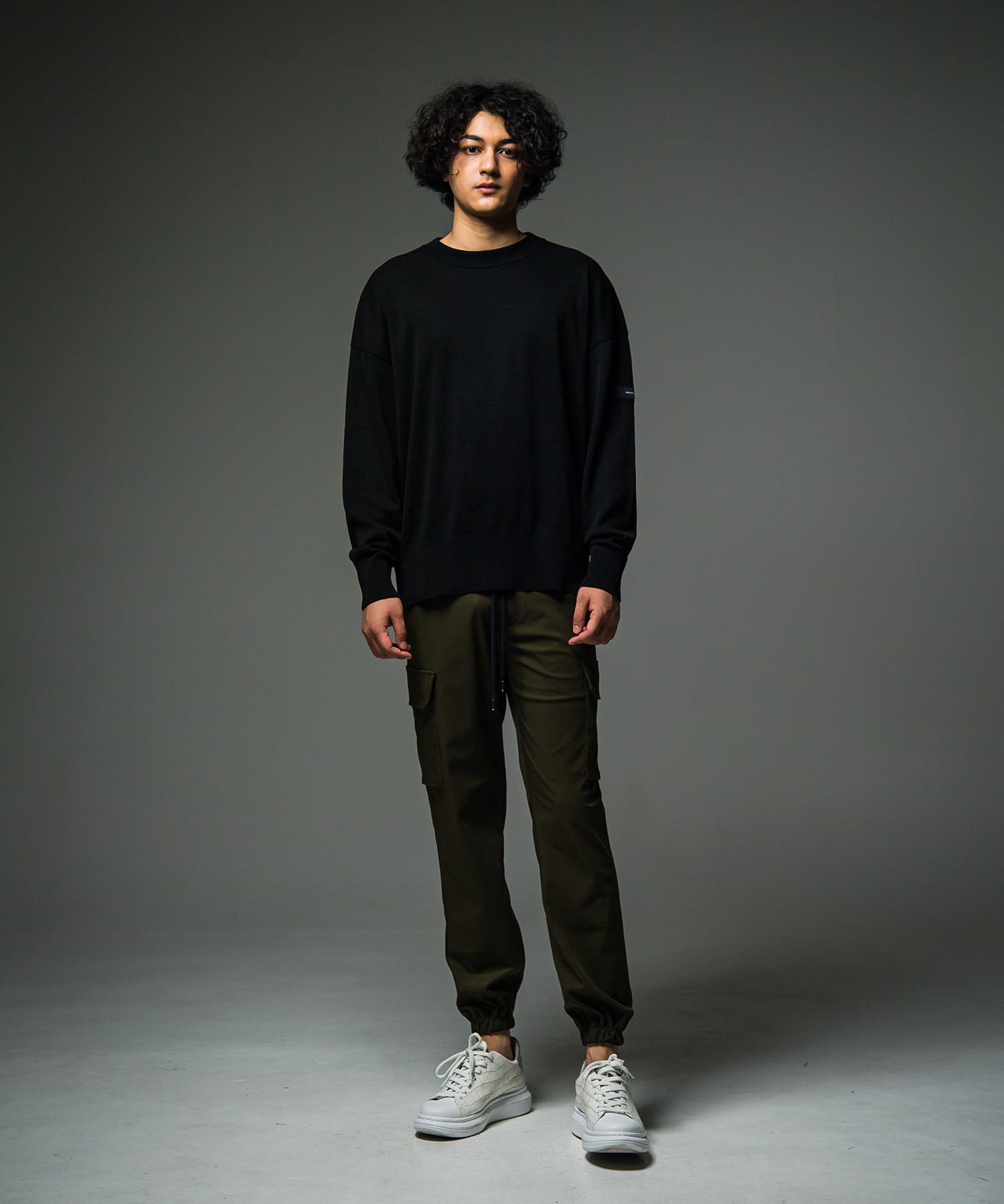 SILK KNT OVER LONG SLEAVE