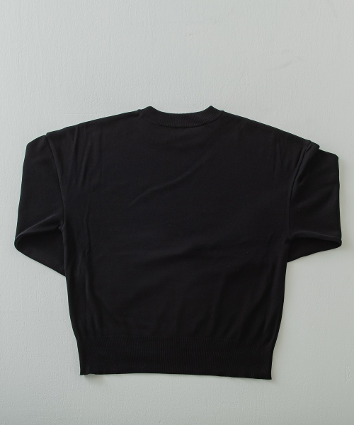 SILK KNT OVER LONG SLEAVE