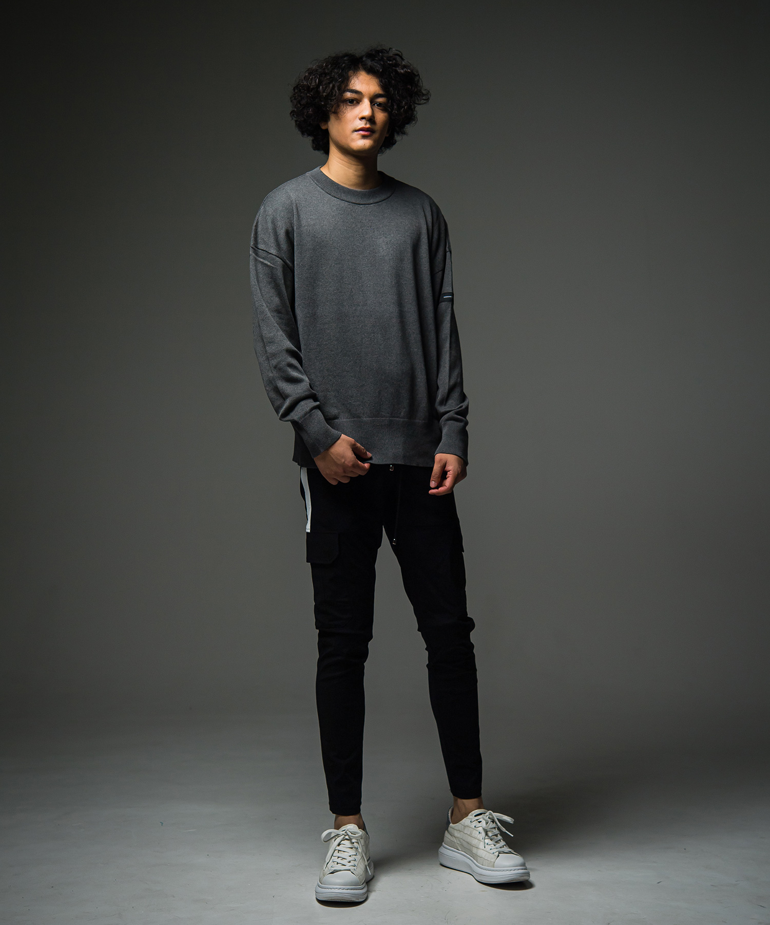 SILK KNT OVER LONG SLEAVE